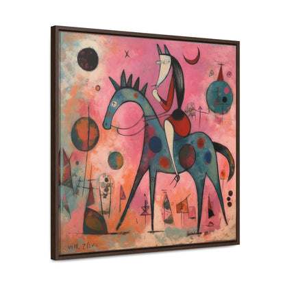 The Dreams of the Child 34, Gallery Canvas Wraps, Square Frame