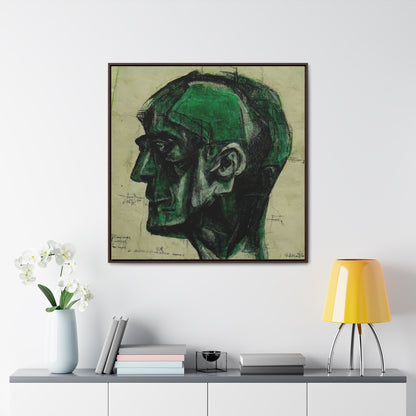 Heads, Valentinii, Gallery Canvas Wraps, Square Frame