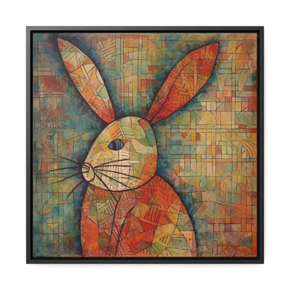 Rabbit 20, Gallery Canvas Wraps, Square Frame