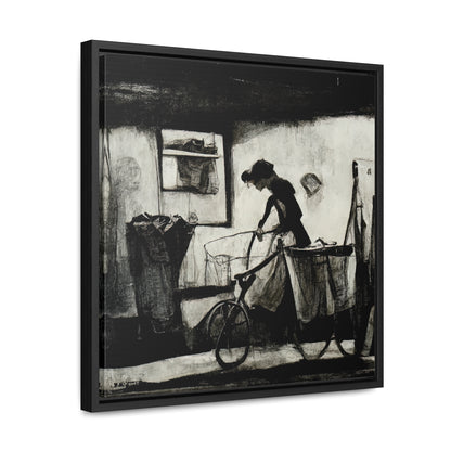 Domestic Memories 28, Valentinii, Gallery Canvas Wraps, Square Frame