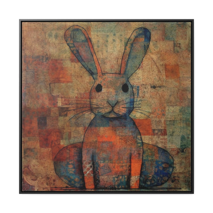 Rabbit 22, Gallery Canvas Wraps, Square Frame