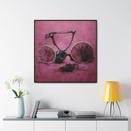 Bicycle 10, Valentinii, Gallery Canvas Wraps, Square Frame