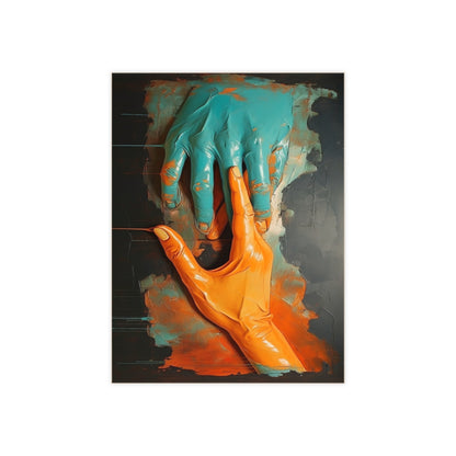 Hands 86, Ceramic Photo Tile