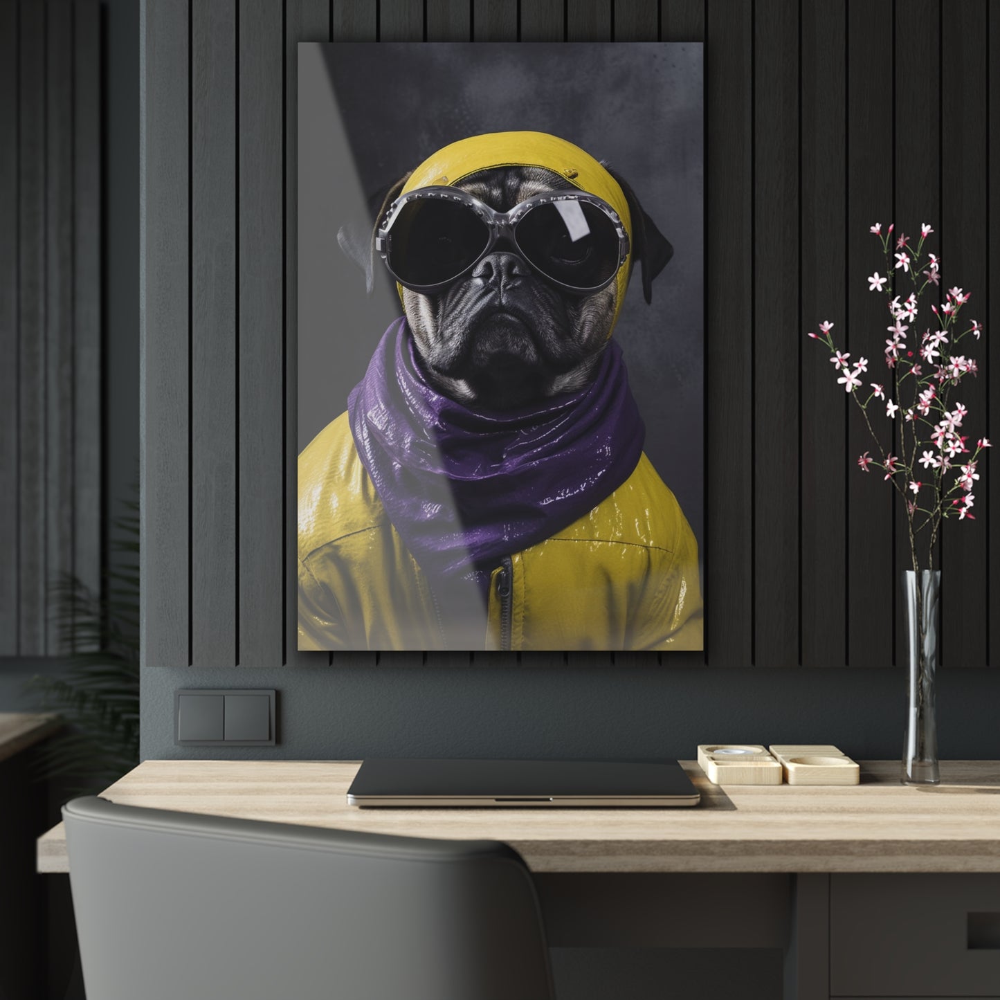 Pug 7, Acrylic Prints