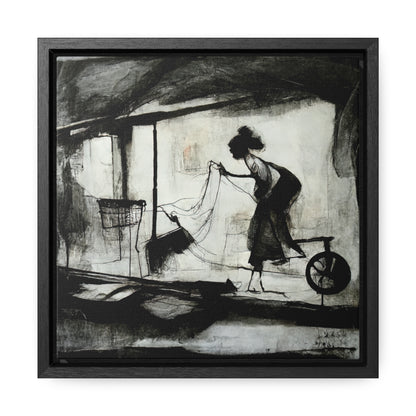 Domestic Memories 31, Valentinii, Gallery Canvas Wraps, Square Frame