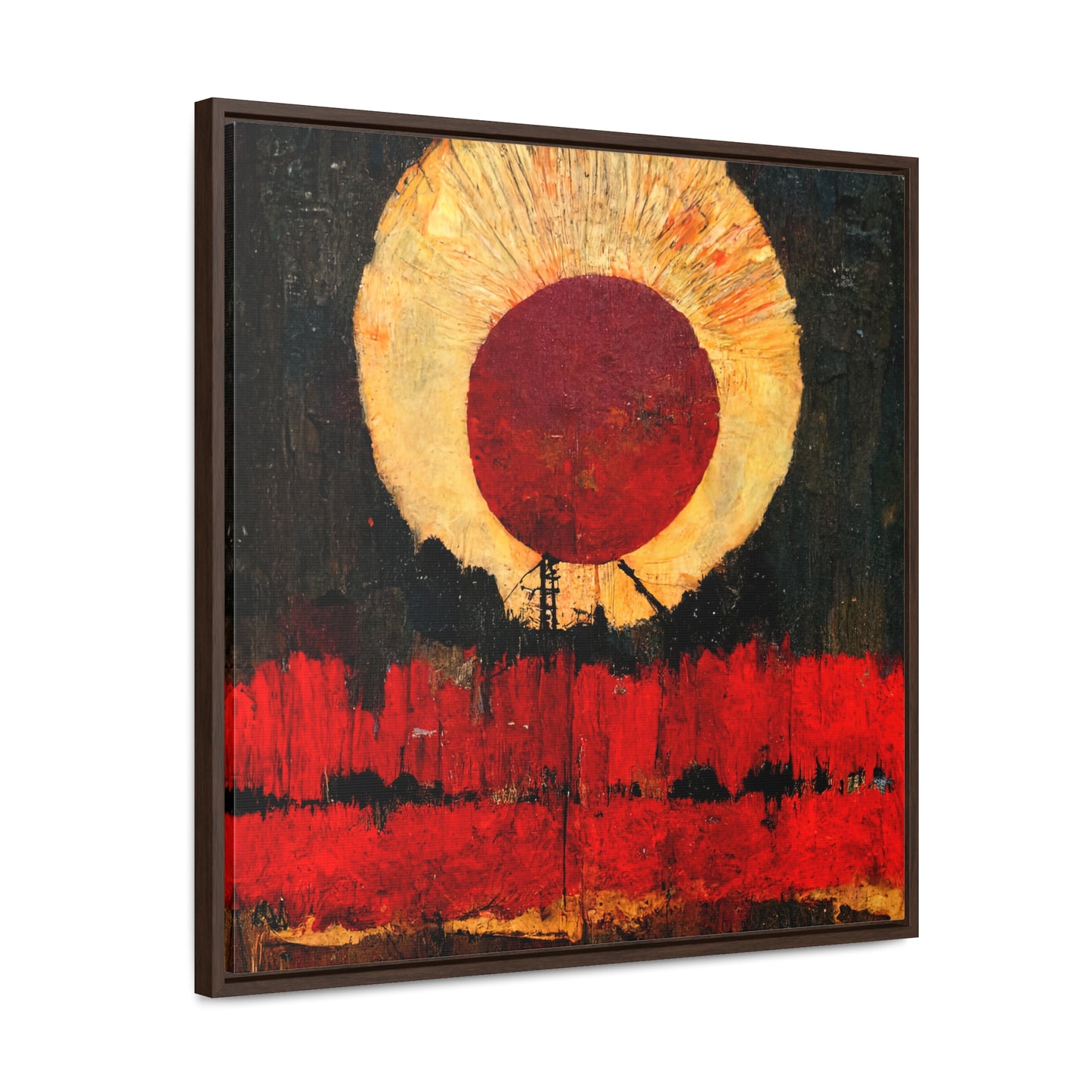 Land of the Sun 28, Valentinii, Gallery Canvas Wraps, Square Frame