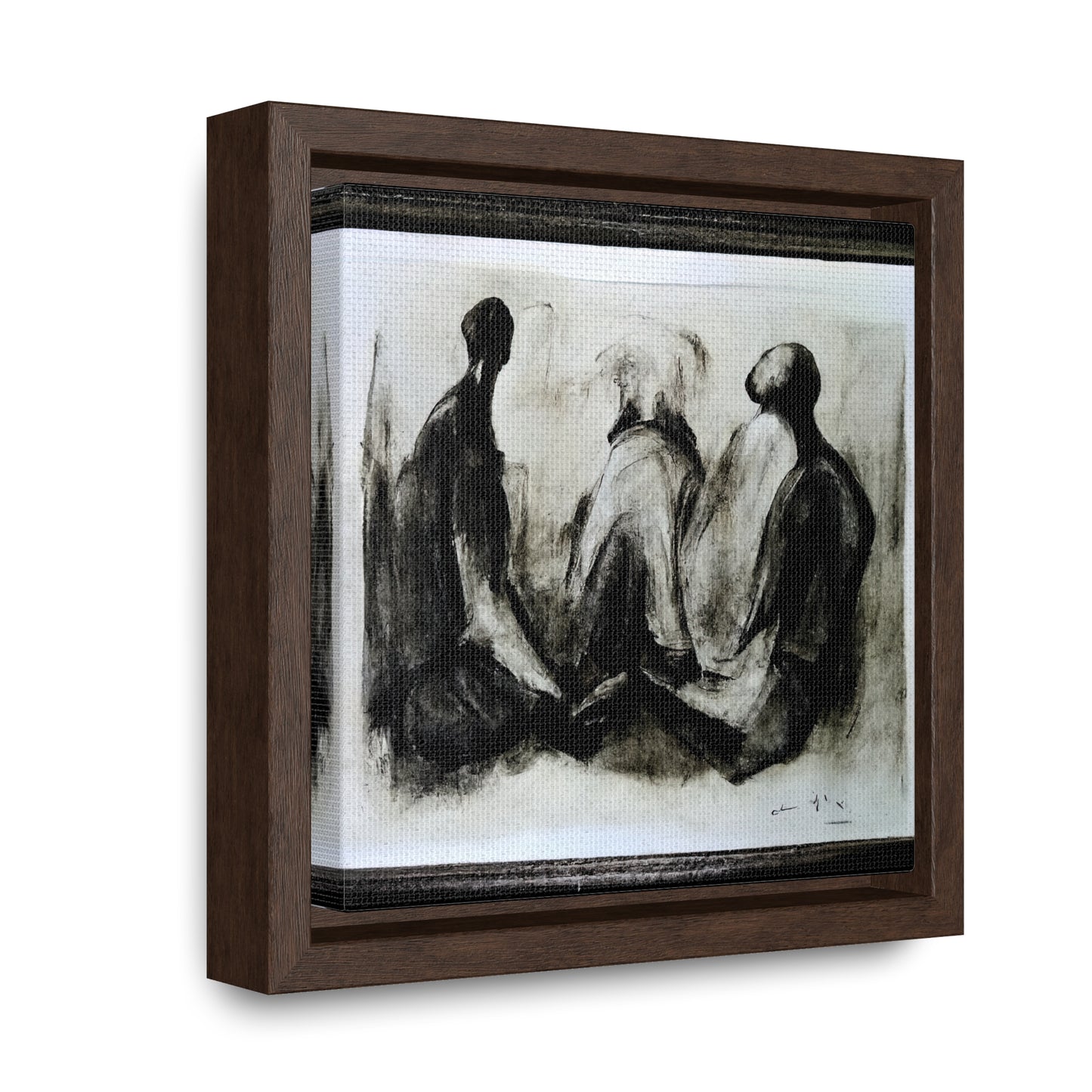 Palaeolithic Prayer 8, Valentinii, Gallery Canvas Wraps, Square Frame