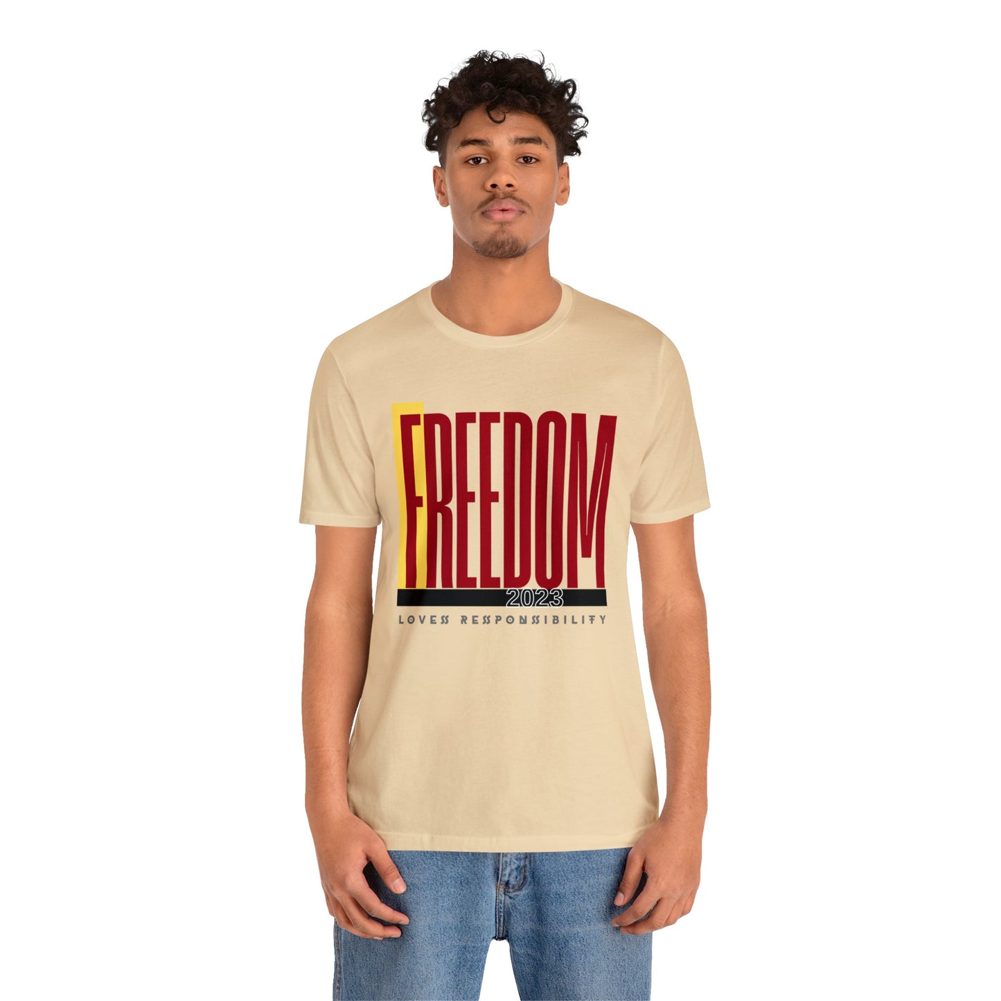 Freedom, Unisex Jersey Short Sleeve Tee