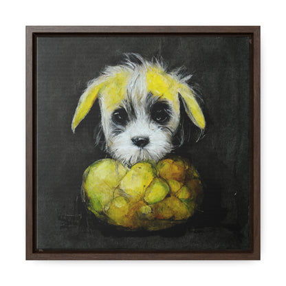 Dogs and Puppies, Valentinii, Gallery Canvas Wraps, Square Frame