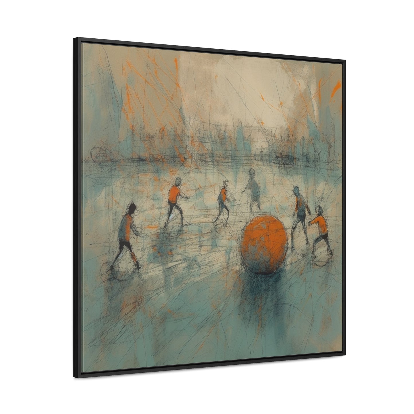 Childhood 43, Gallery Canvas Wraps, Square Frame