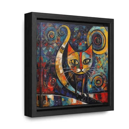 Cat 118, Gallery Canvas Wraps, Square Frame