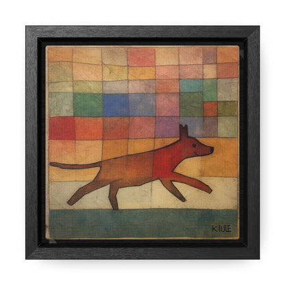 V Dog 7, Gallery Canvas Wraps, Square Frame