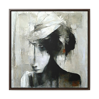 Forgotten face 2, Valentinii, Gallery Canvas Wraps, Square Frame