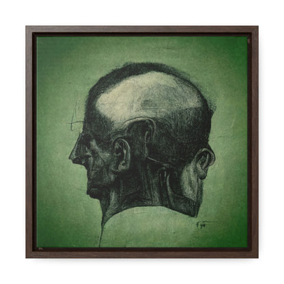 Heads 16, Valentinii, Gallery Canvas Wraps, Square Frame