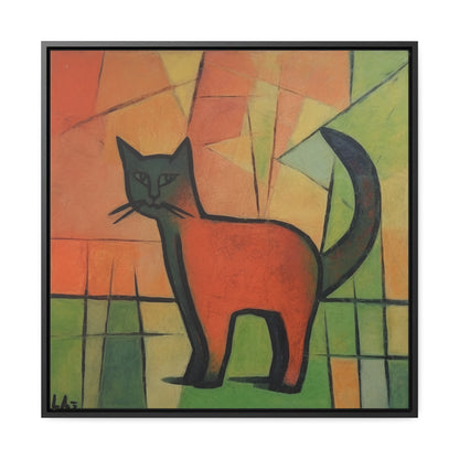 Cat 20, Gallery Canvas Wraps, Square Frame