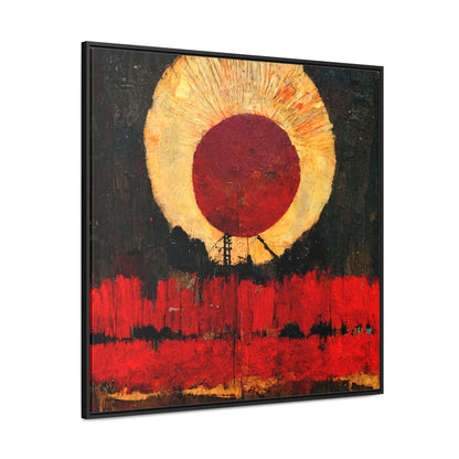 Land of the Sun 28, Valentinii, Gallery Canvas Wraps, Square Frame