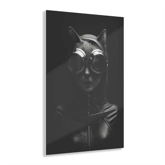 Cat Woman 46, Acrylic Prints