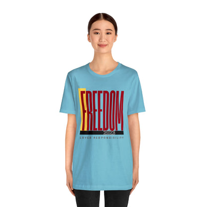 Freedom, Unisex Jersey Short Sleeve Tee