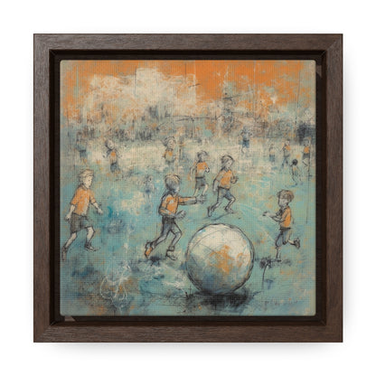 Childhood 23, Gallery Canvas Wraps, Square Frame