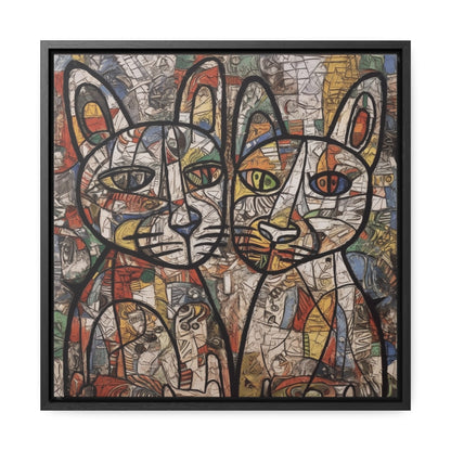 Cat 2, Gallery Canvas Wraps, Square Frame