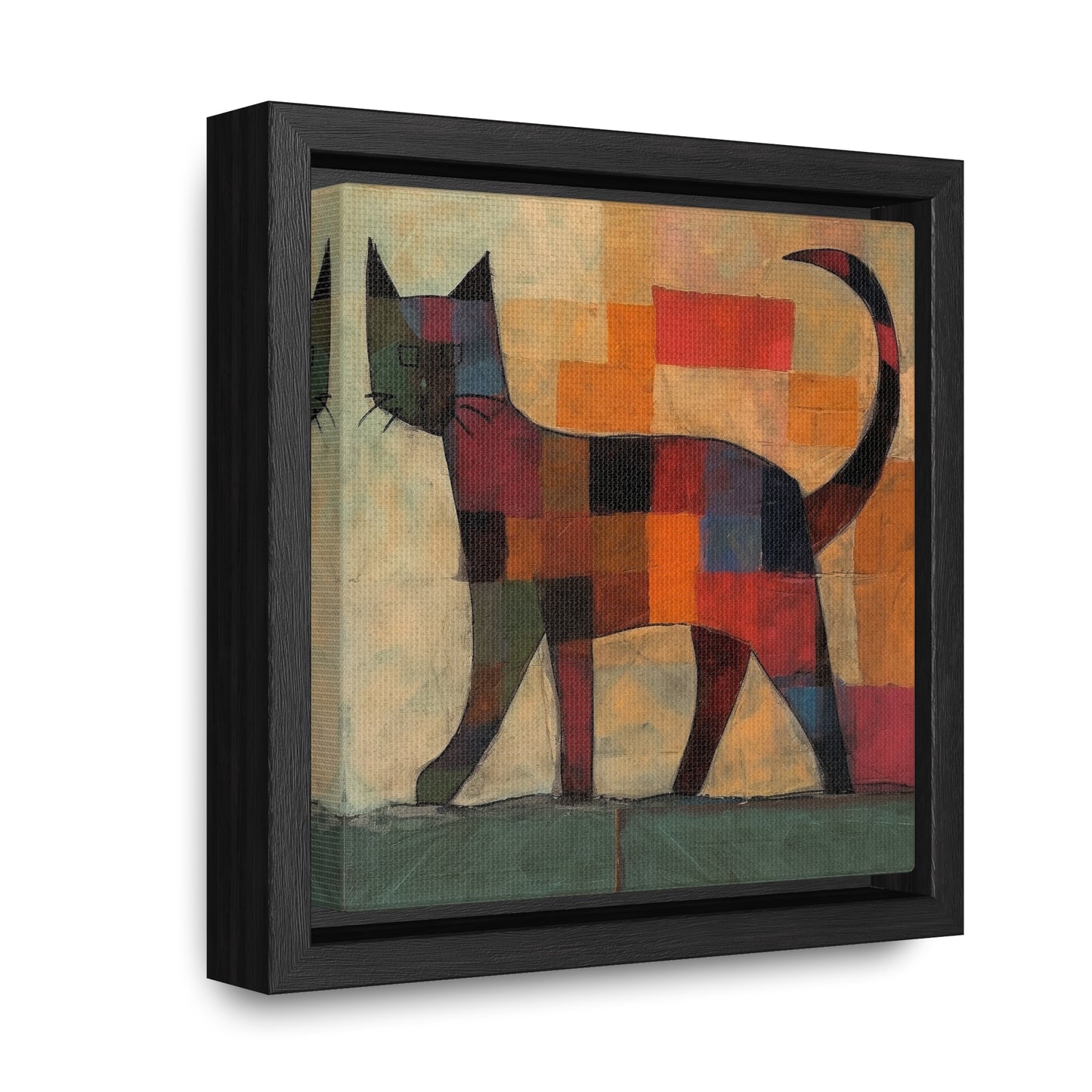 Cat 26, Gallery Canvas Wraps, Square Frame