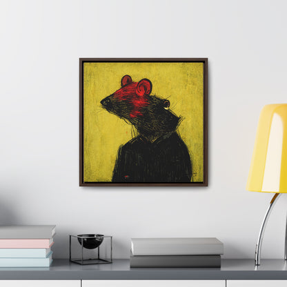 Urban Rat 4, Valentinii, Gallery Canvas Wraps, Square Frame