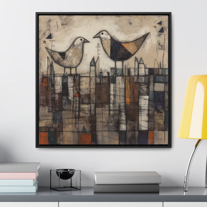 Bird 26, Gallery Canvas Wraps, Square Frame