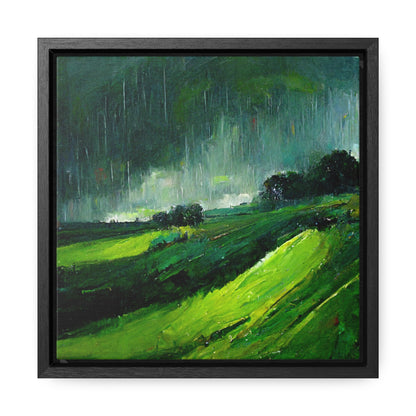 To the Rainy Land 3, Valentinii, Gallery Canvas Wraps, Square Frame