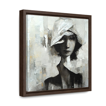 Forgotten face, Valentinii, Gallery Canvas Wraps, Square Frame