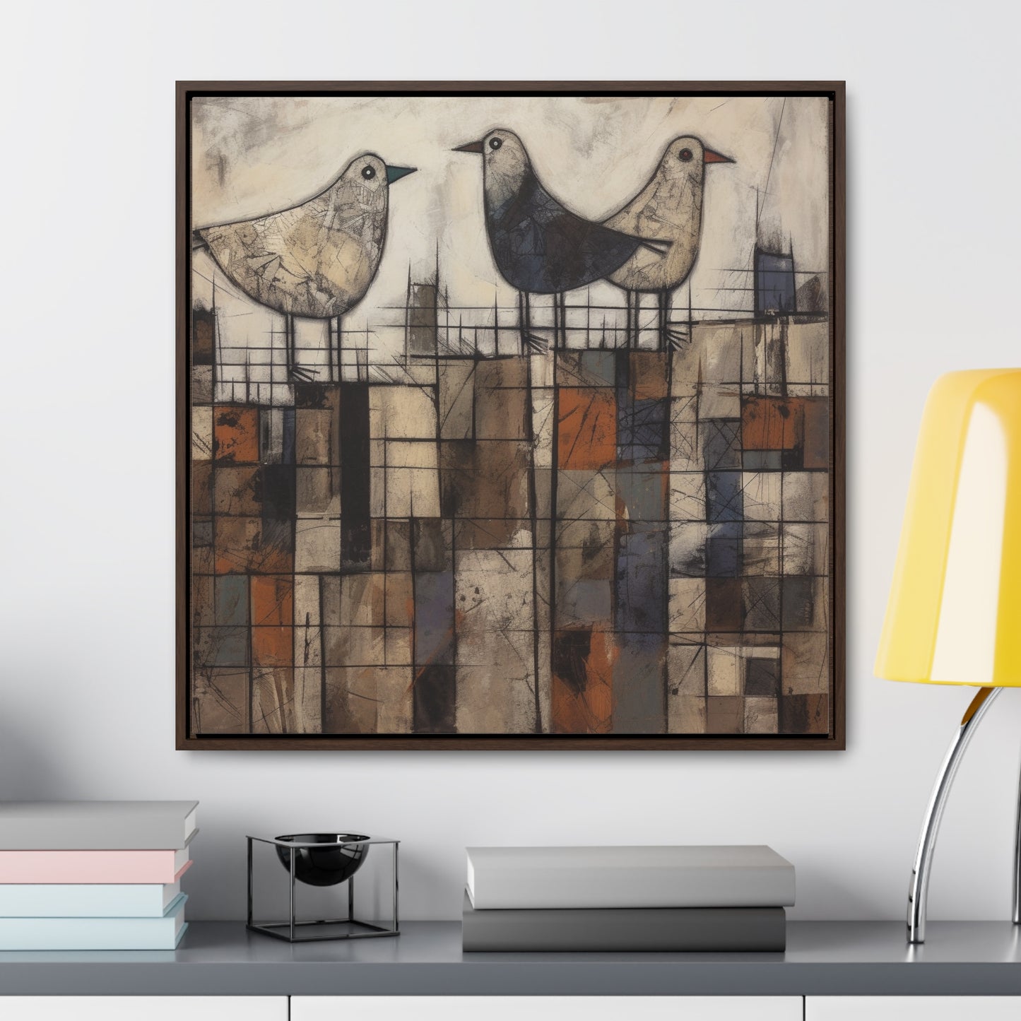 Bird 28, Gallery Canvas Wraps, Square Frame