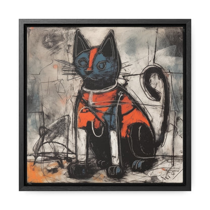 Cat 27, Gallery Canvas Wraps, Square Frame