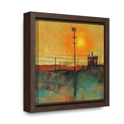 Land of the Sun 52, Valentinii, Gallery Canvas Wraps, Square Frame