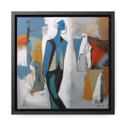 Sad Man 28, Valentinii, Gallery Canvas Wraps, Square Frame