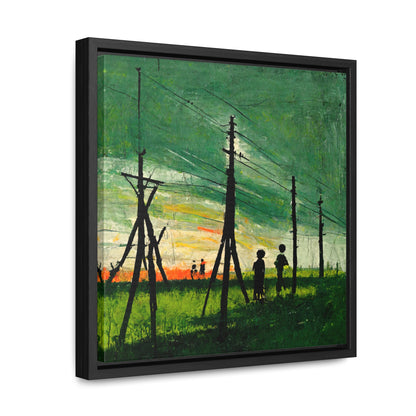 Land of the Sun 35, Valentinii, Gallery Canvas Wraps, Square Frame