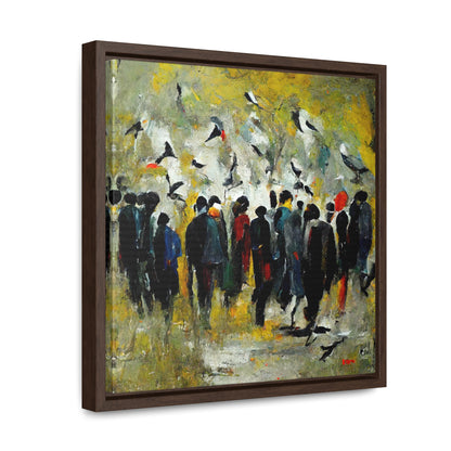 Social Seeds 8, Valentinii, Gallery Canvas Wraps, Square Frame