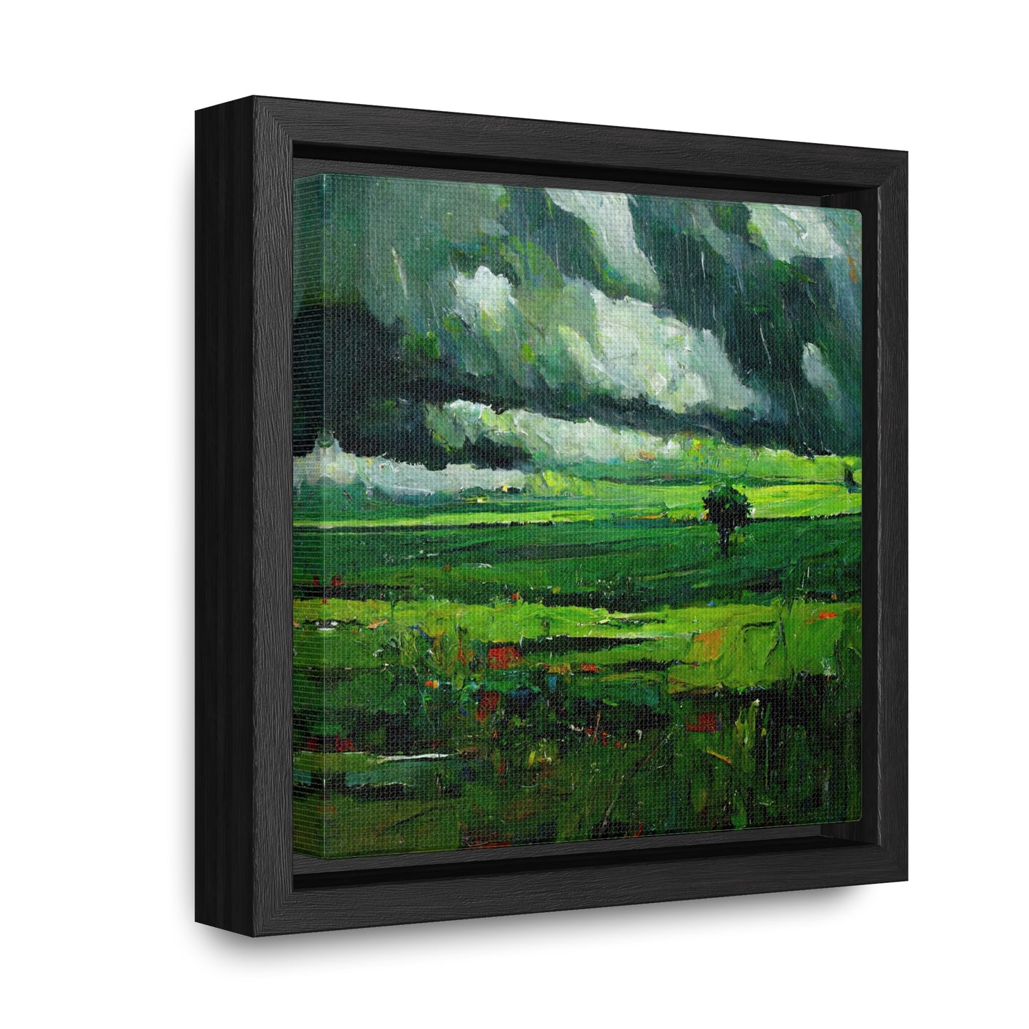 To the Rainy Land 6, Valentinii, Gallery Canvas Wraps, Square Frame