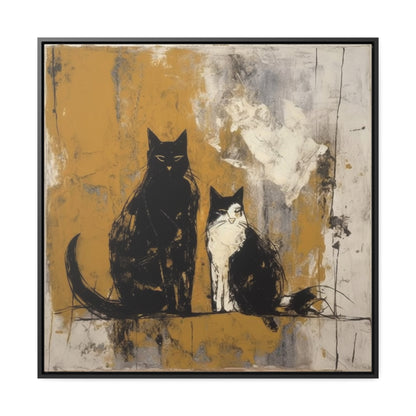 Cat 8, Gallery Canvas Wraps, Square Frame
