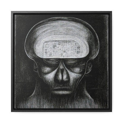 Brain 51, Valentinii, Gallery Canvas Wraps, Square Frame