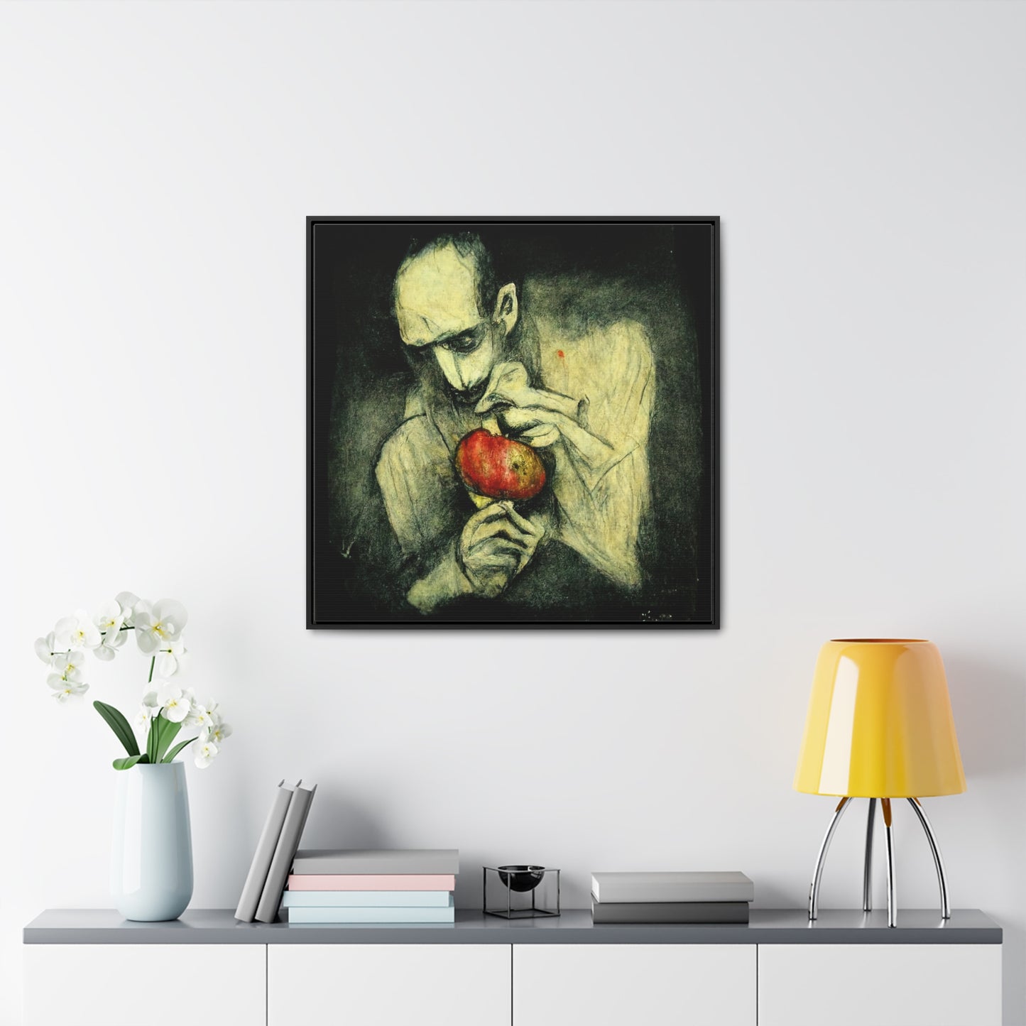 Apple 16, Valentinii, Gallery Canvas Wraps, Square Frame