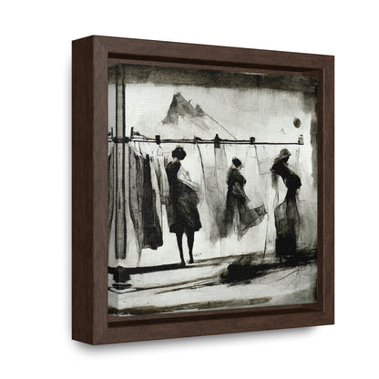 Domestic Memories 1, Valentinii, Gallery Canvas Wraps, Square Frame