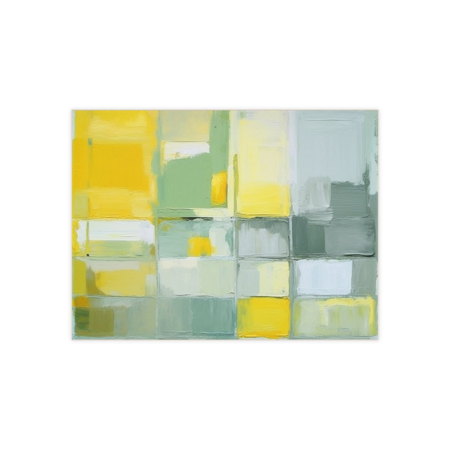 Yellow 2 , Ceramic Photo Tile