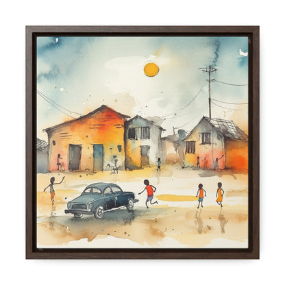 Childhood 13, Valentinii, Gallery Canvas Wraps, Square Frame