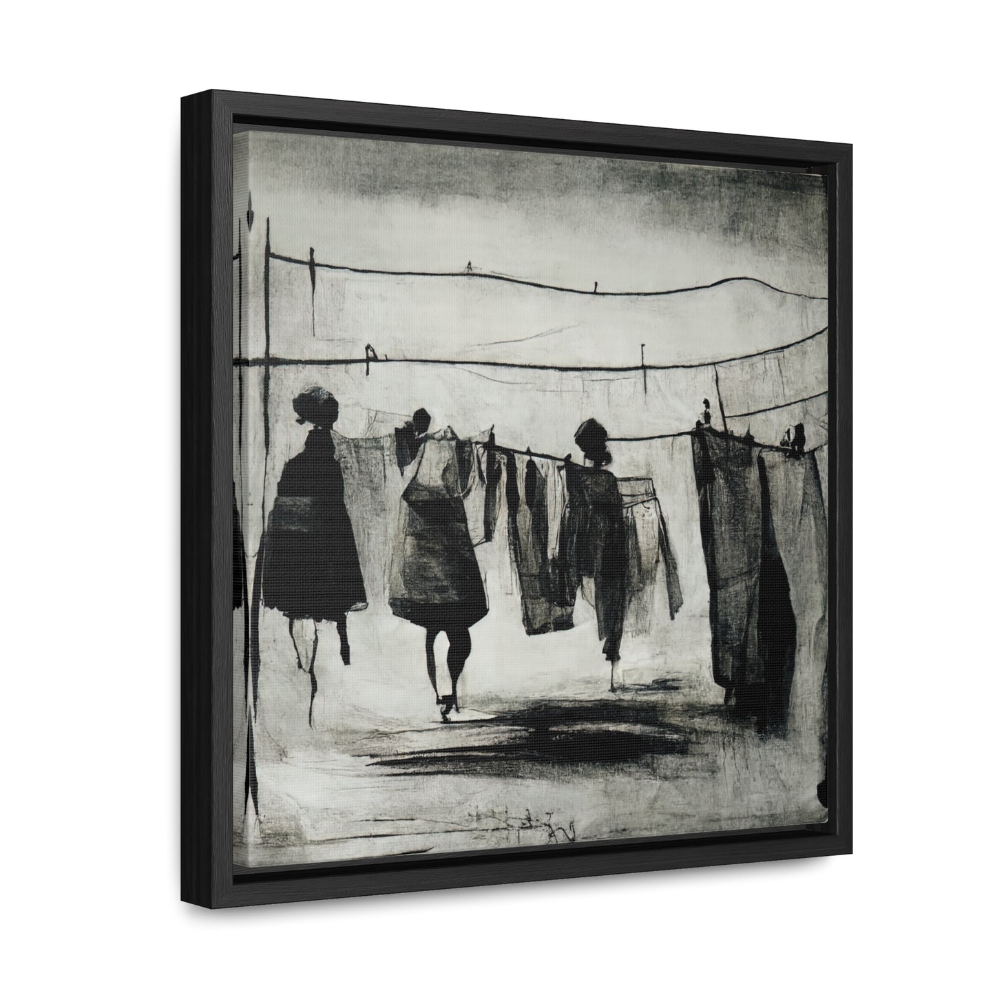 Domestic Memories 6, Valentinii, Gallery Canvas Wraps, Square Frame