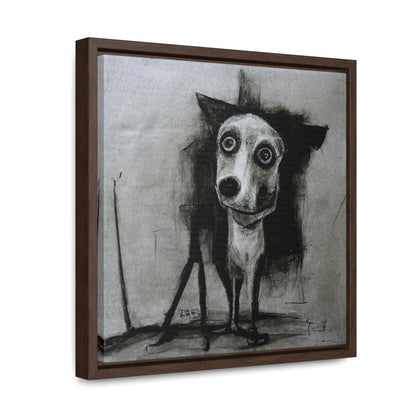 Dogs and Puppies 9, Valentinii, Gallery Canvas Wraps, Square Frame