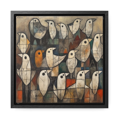 Bird 31, Gallery Canvas Wraps, Square Frame