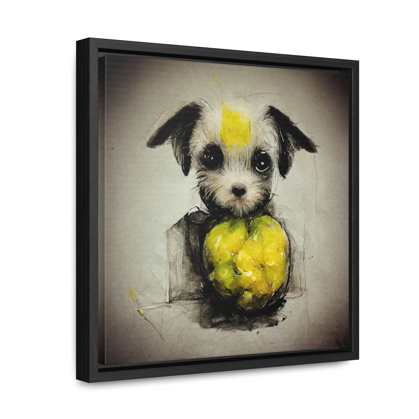 Dogs and Puppies 4, Valentinii, Gallery Canvas Wraps, Square Frame