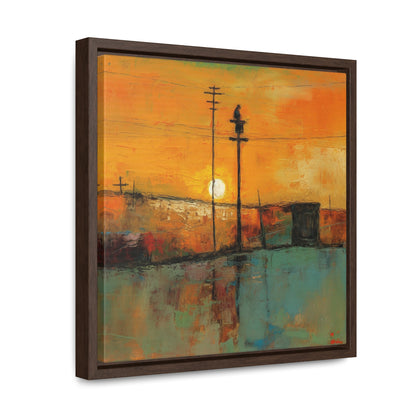 Land of the Sun 48, Valentinii, Gallery Canvas Wraps, Square Frame