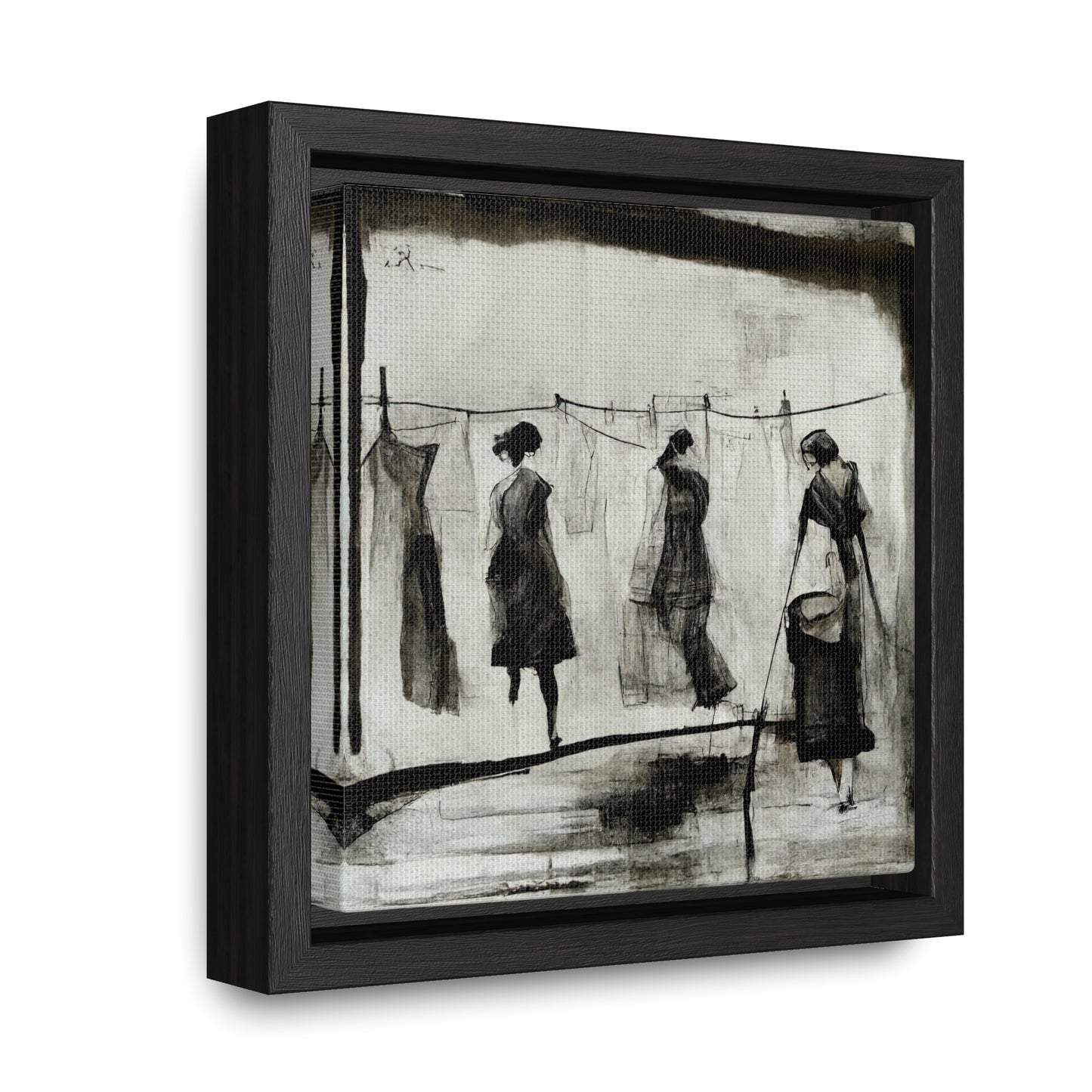 Domestic Memories 7, Valentinii, Gallery Canvas Wraps, Square Frame