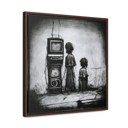 Childhood Wave 5, Valentinii, Gallery Canvas Wraps, Square Frame