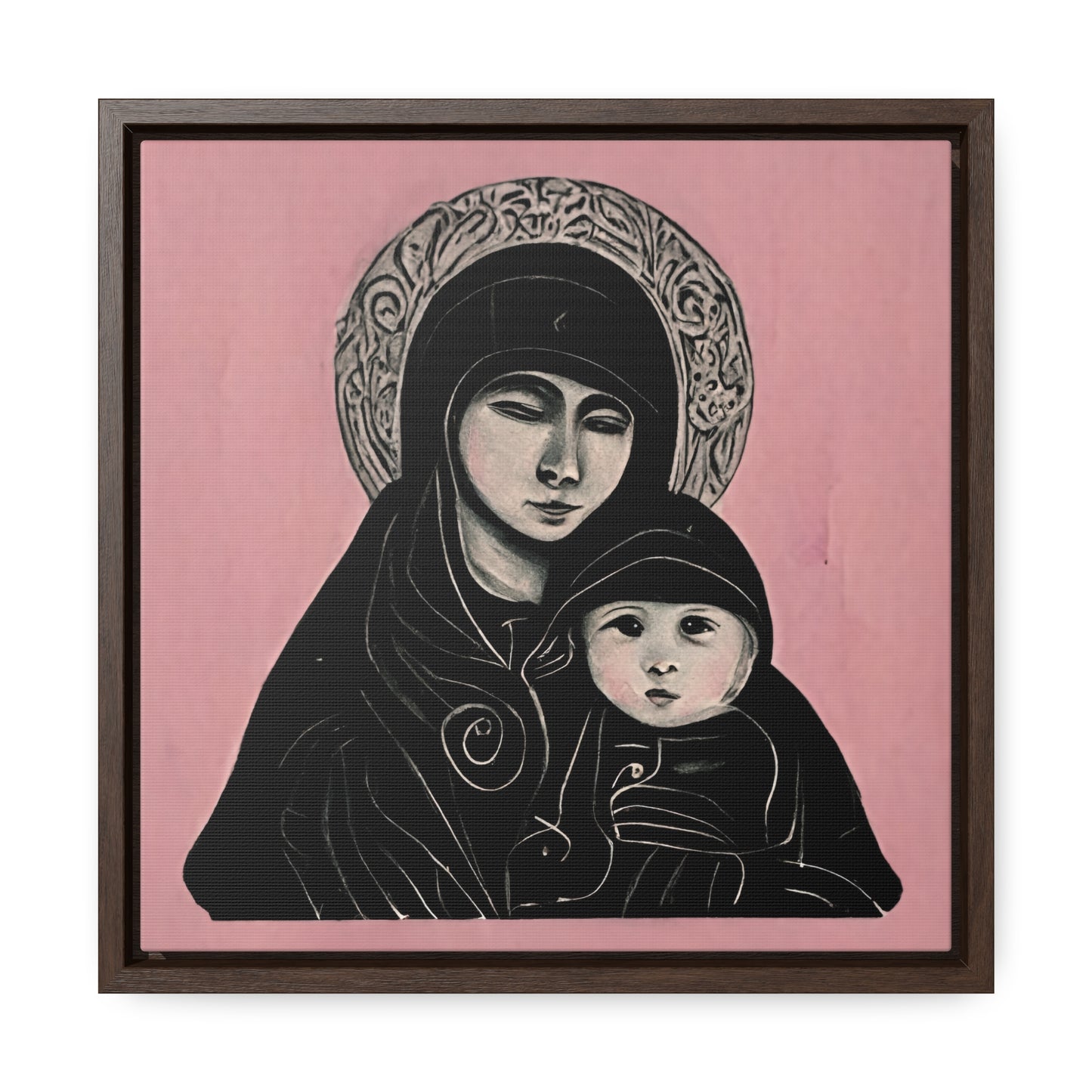 Mary 3, Valentinii, Gallery Canvas Wraps, Square Frame